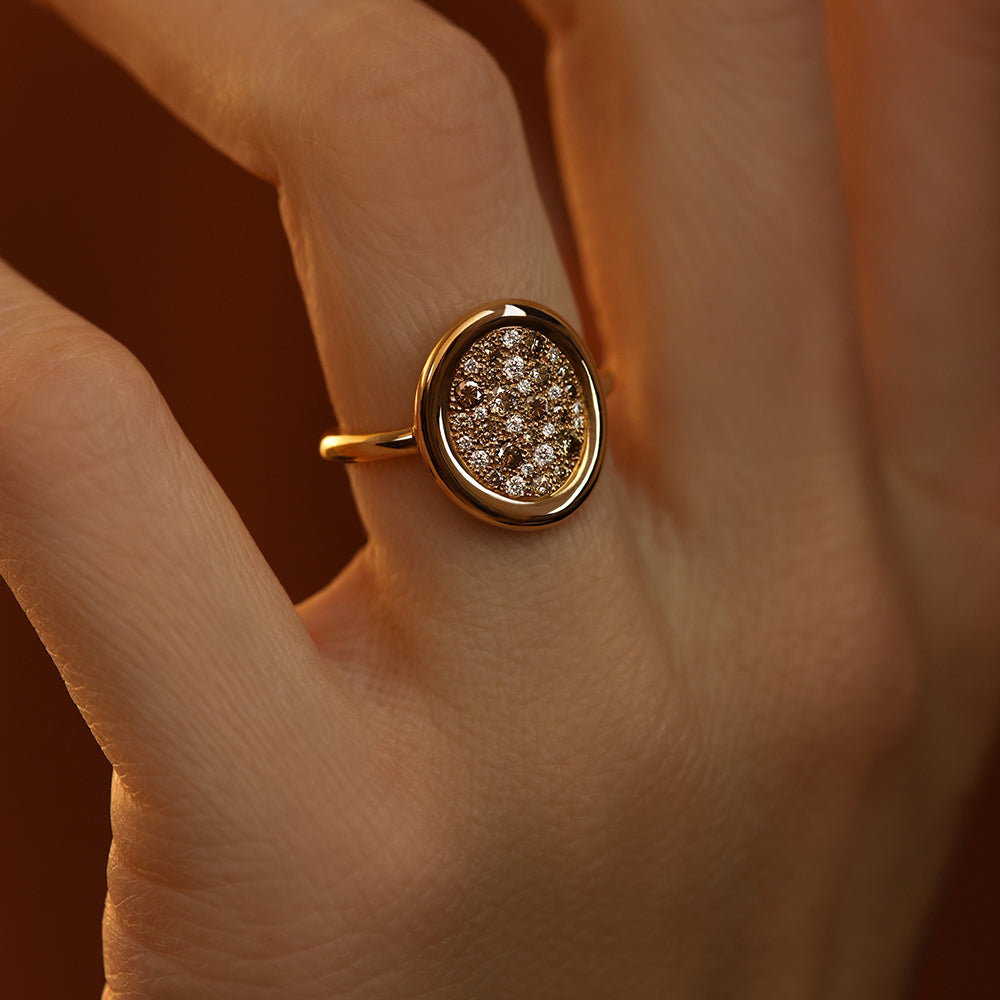 Soluna diamants bruns M - Deloison Paris