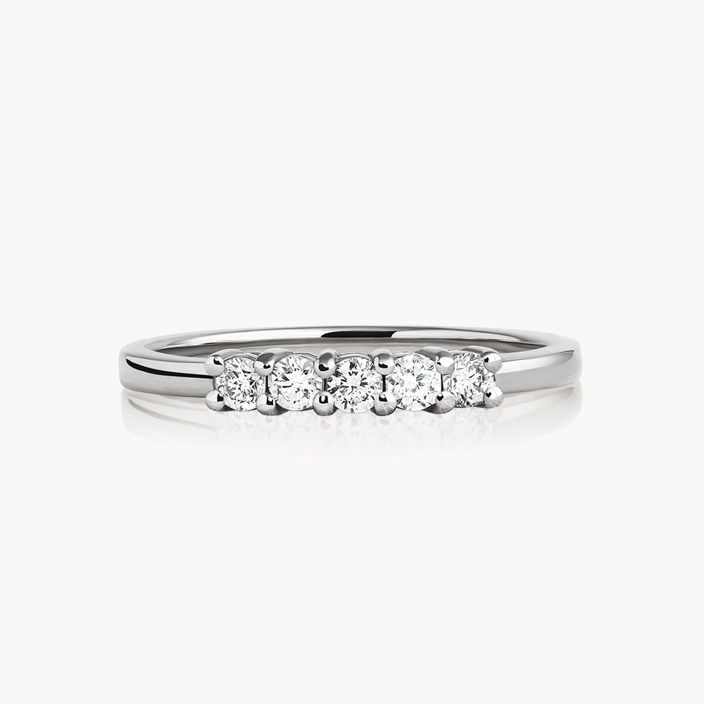 #Métal_Or blanc 18k