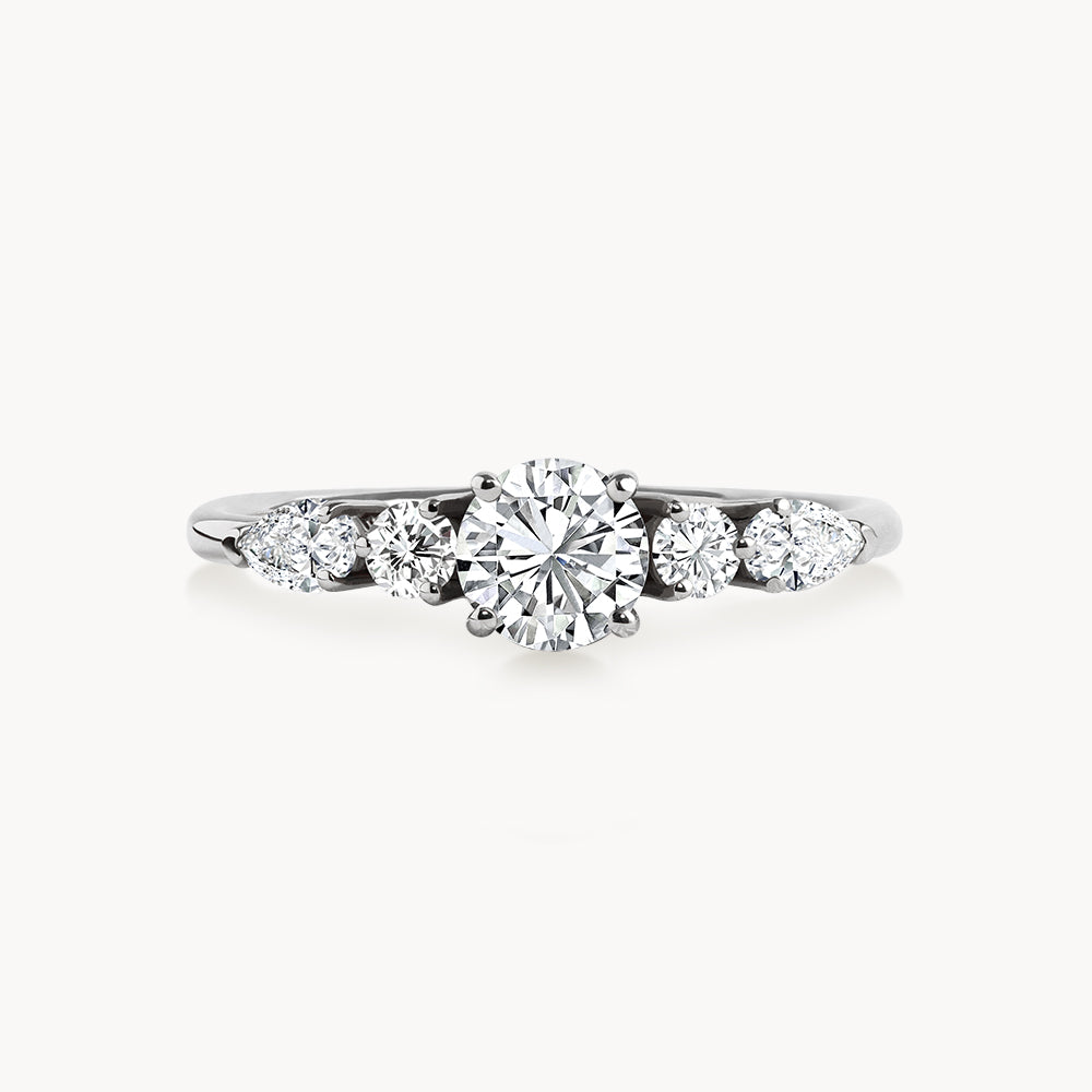 #Métal_Or blanc 18k