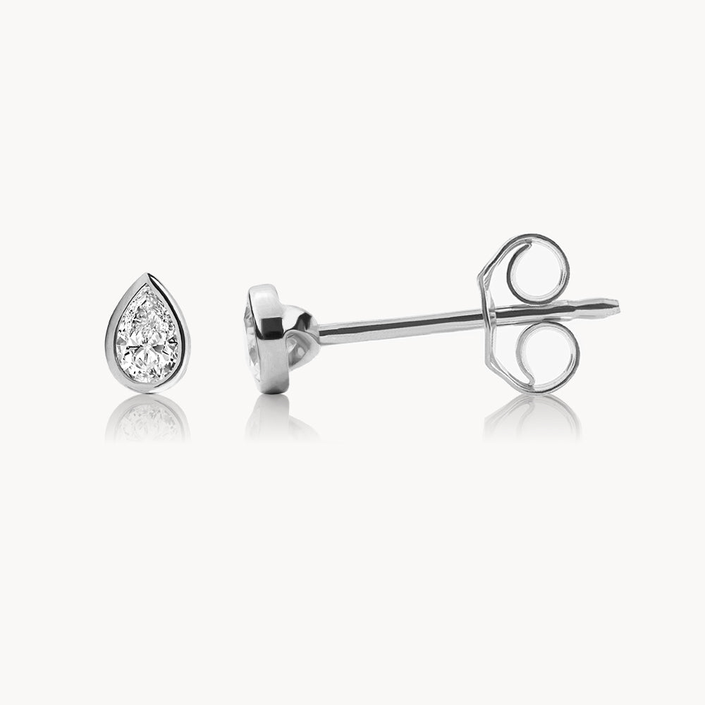 #Métal_Or blanc 18k