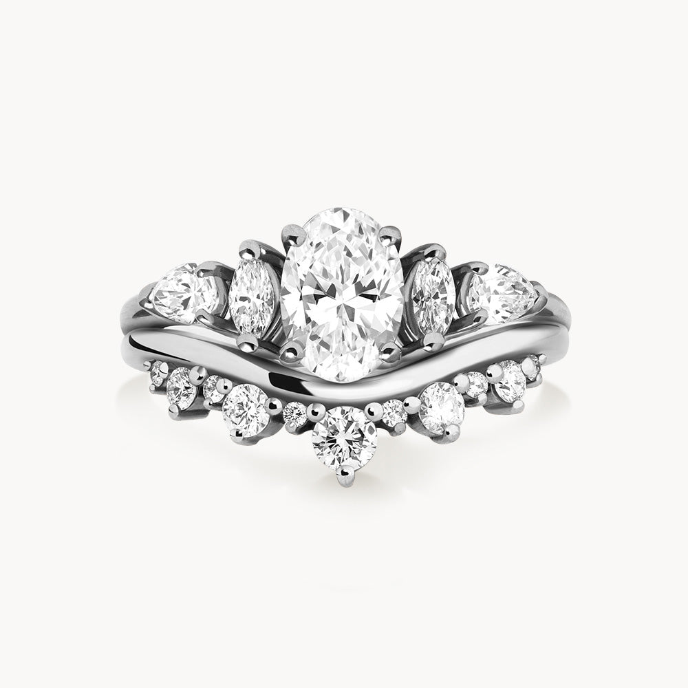 #Métal_Or blanc 18k
