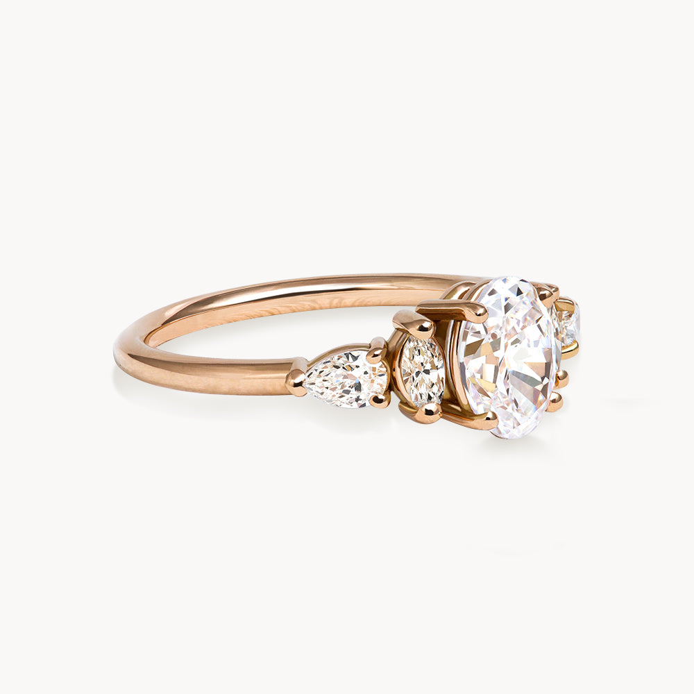 #Métal_Or rose 18k