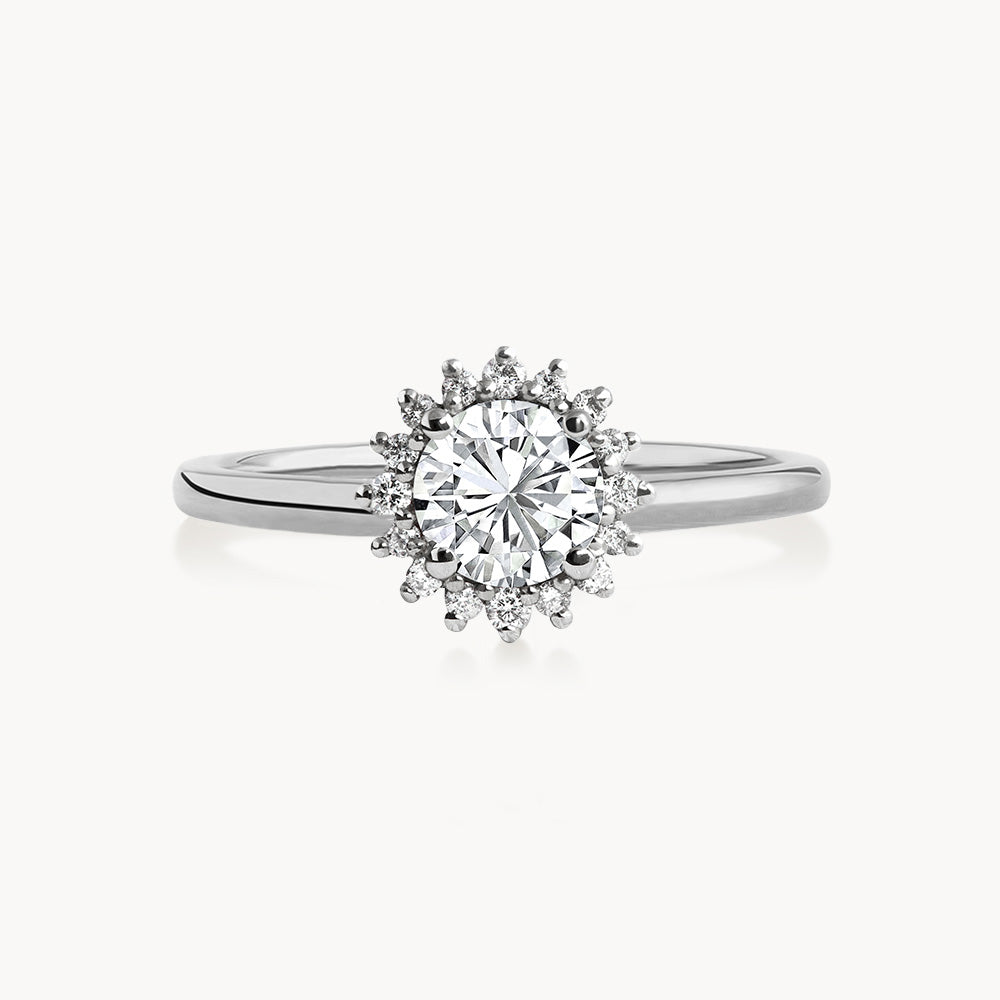 #Métal_Or blanc 18k