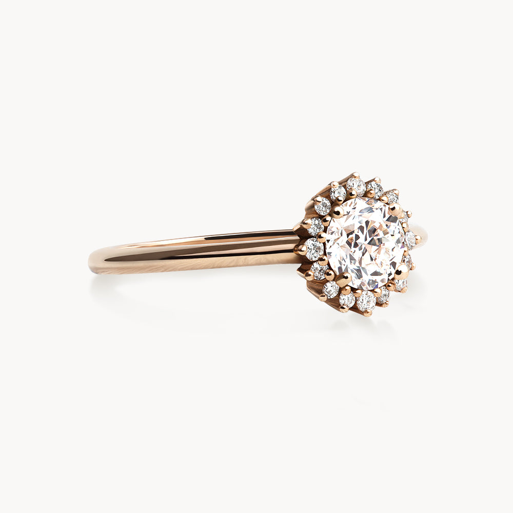 #Métal_Or rose 18k