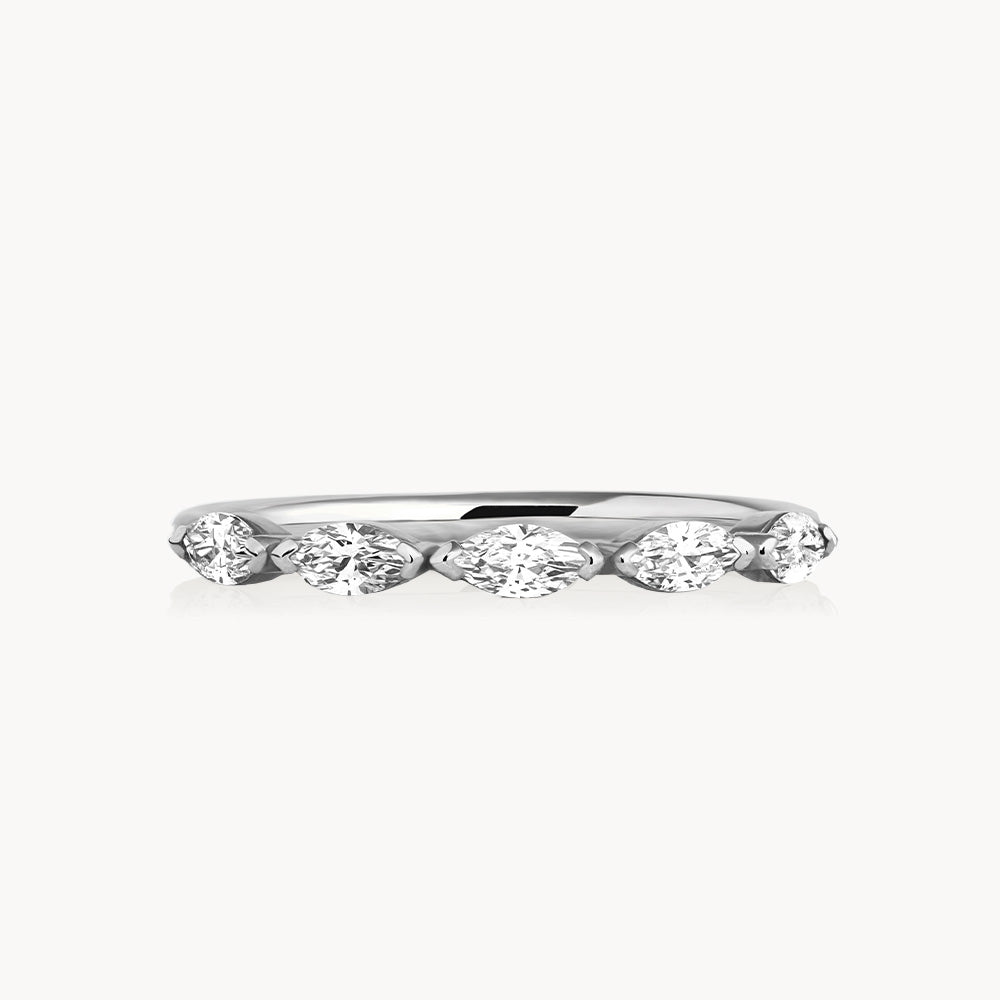 #Métal_Or blanc 18k