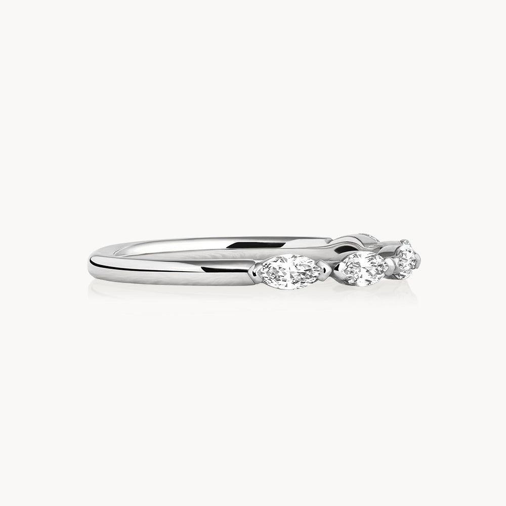 #Métal_Or blanc 18k