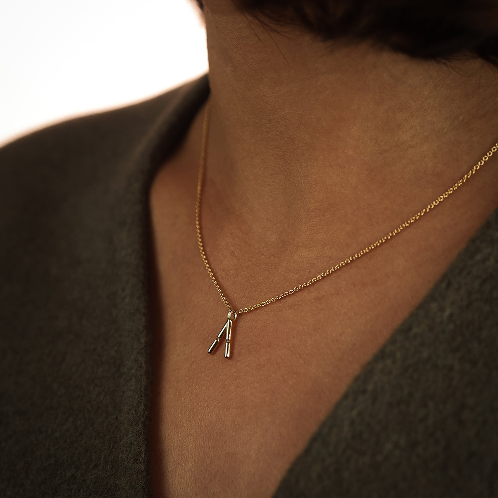 Collar BOLD – Letra A - Deloison Paris