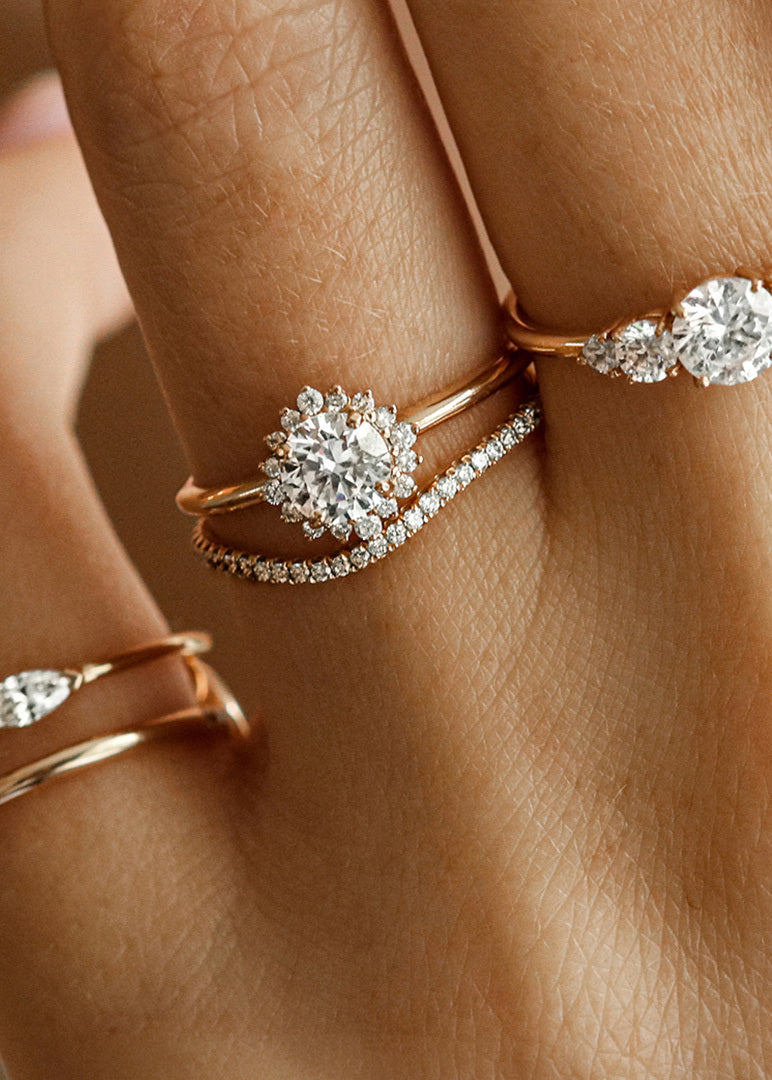 Bagues de fiançailles diamant