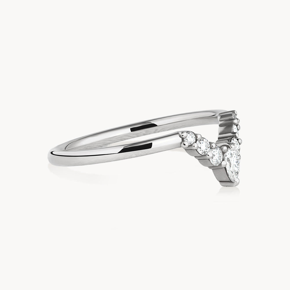 #Métal_Or blanc 18k