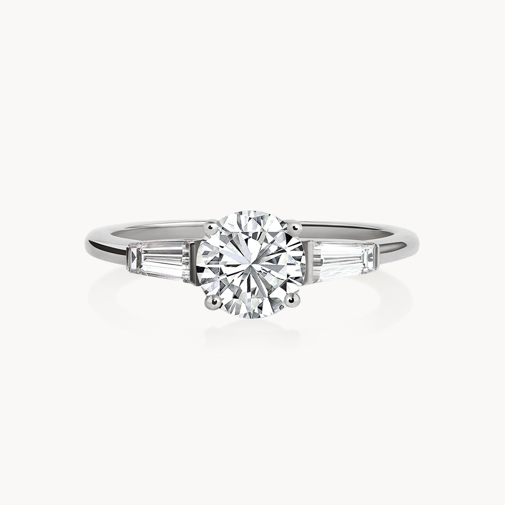 #Métal_Or blanc 18k