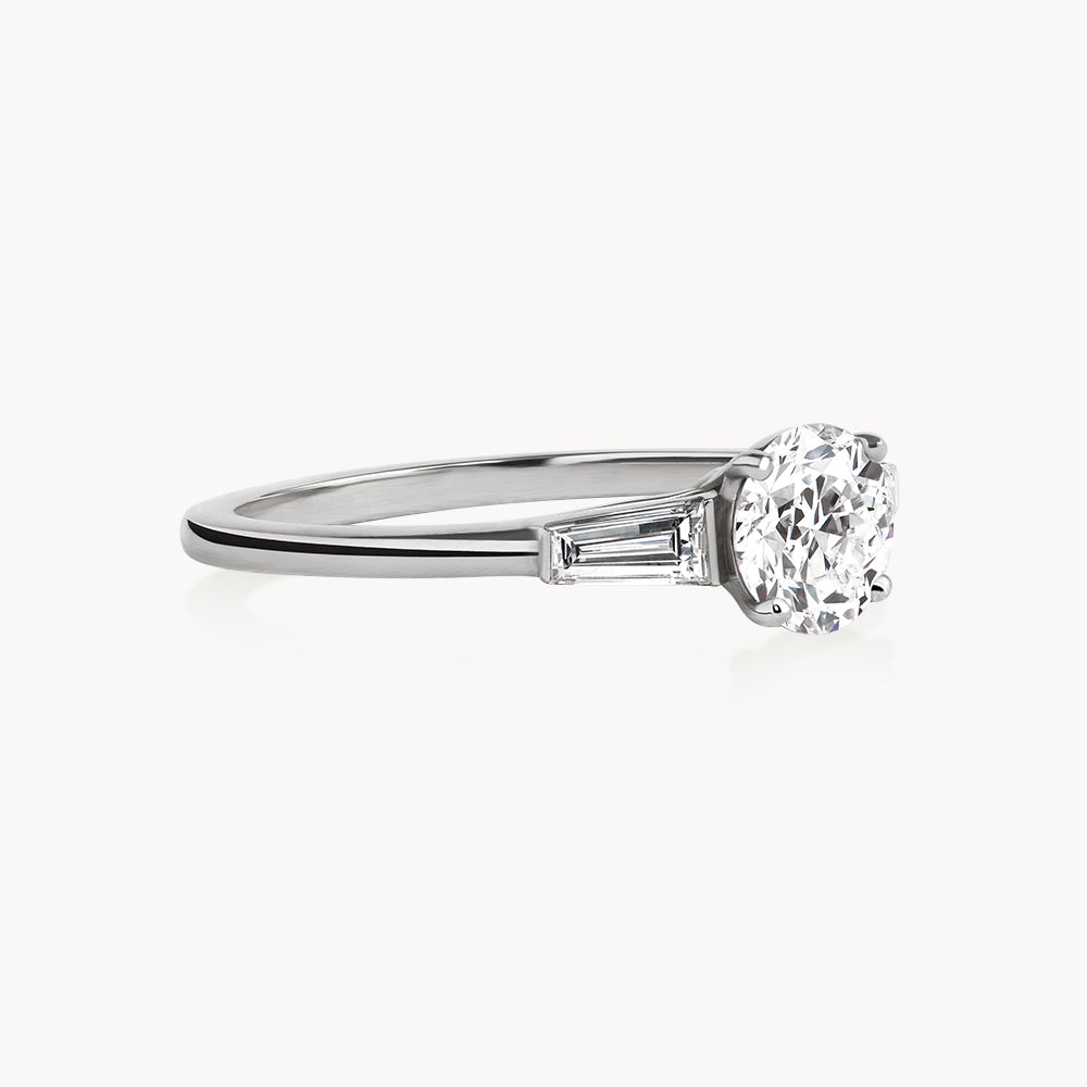#Métal_Or blanc 18k