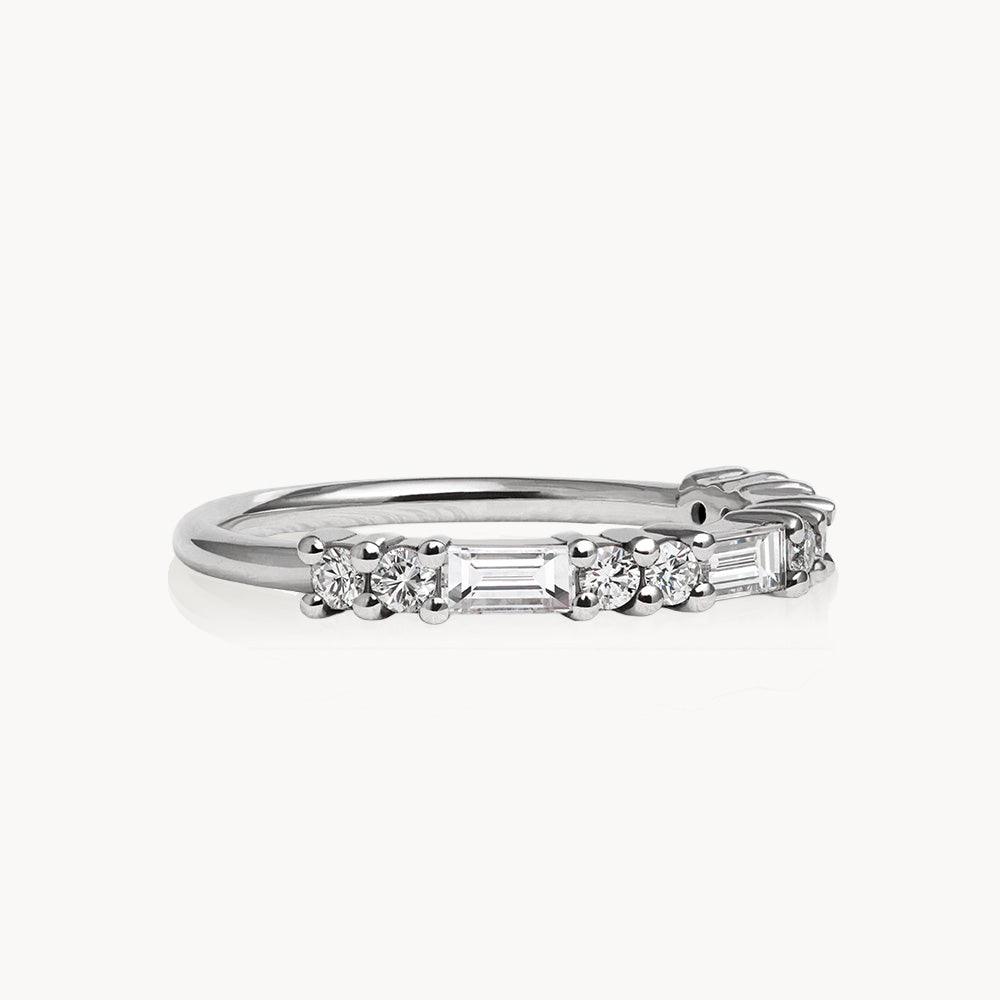 #Métal_Or blanc 18k