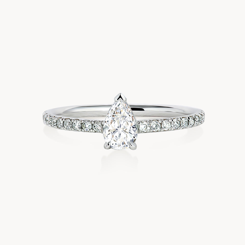 #Métal_Or blanc 18k