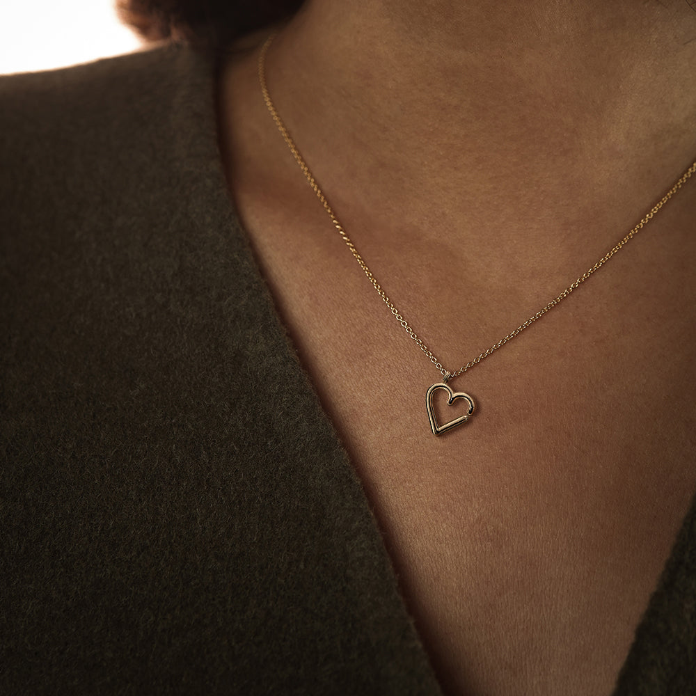 Collar BOLD con corazón - Deloison Paris