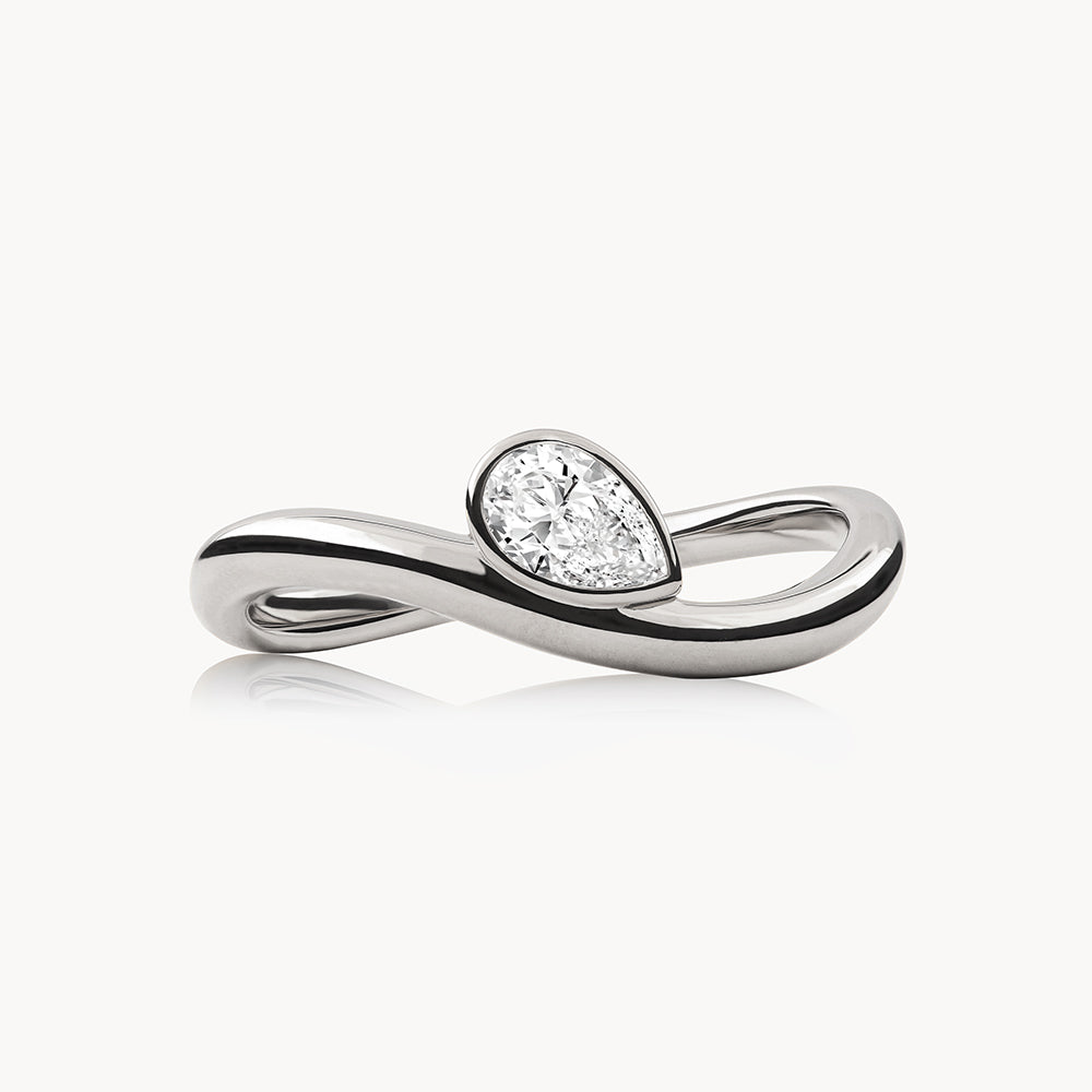 #Metal_Oro blanco de 18 quilates