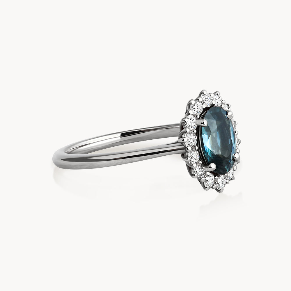 #Métal_Or blanc 18k