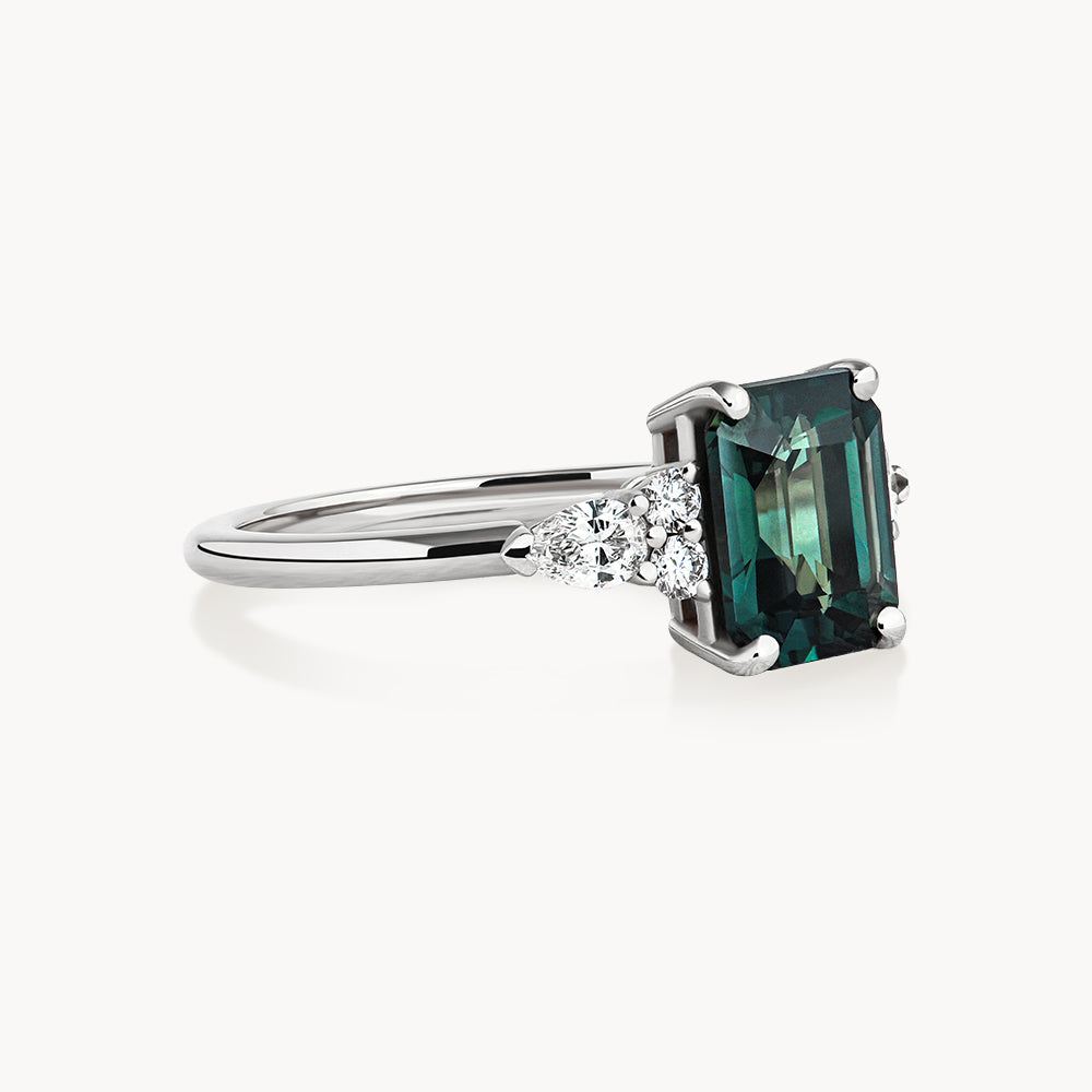#Métal_Or blanc 18k