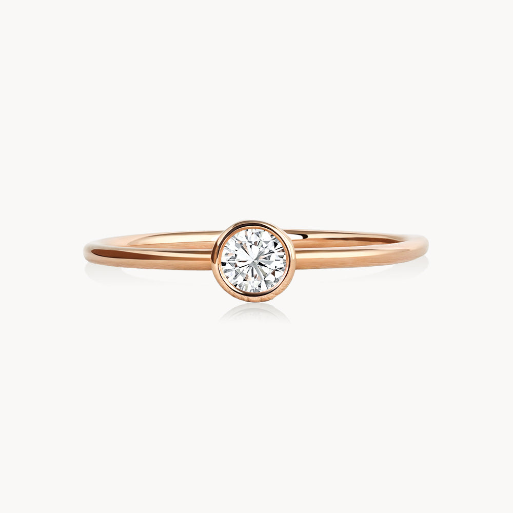 #Métal_Or rose 18k