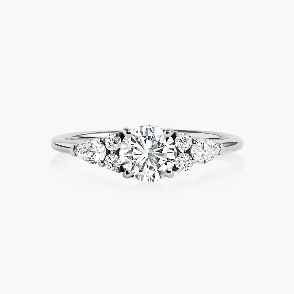 #Métal_Or blanc 18k
