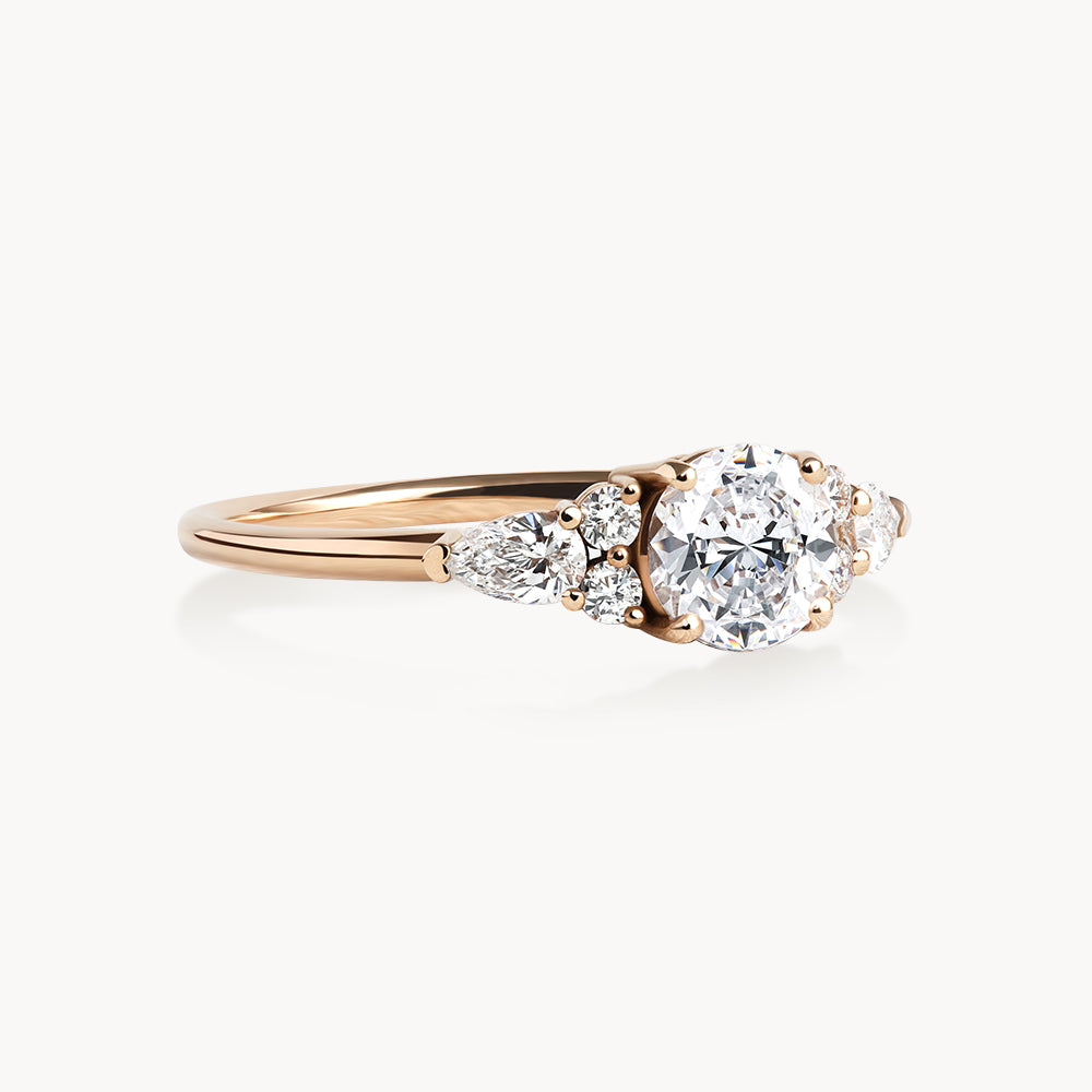 #Métal_Or rose 18k
