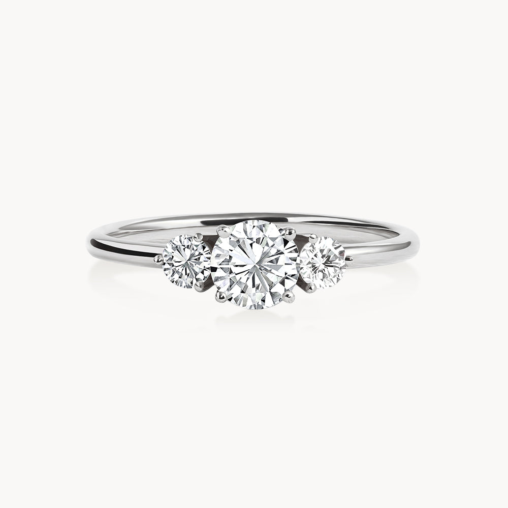 #Métal_Or blanc 18k