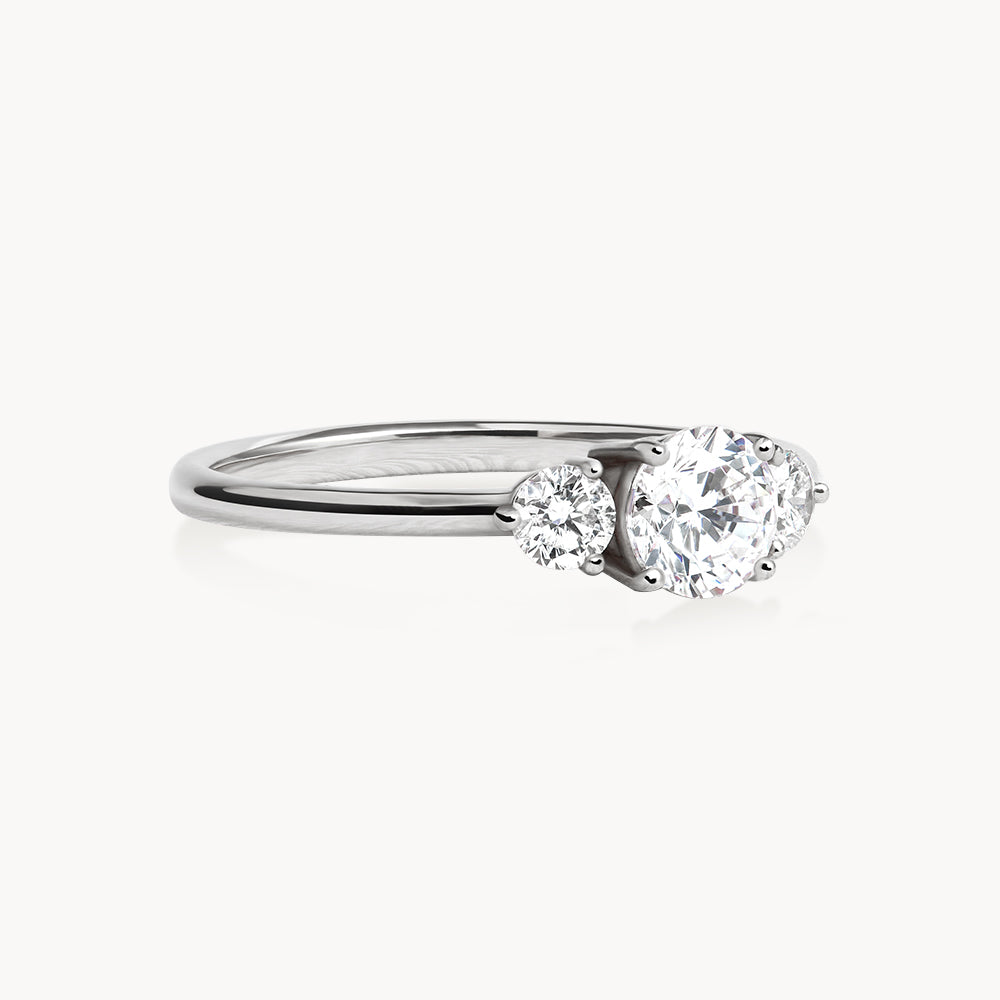 #Métal_Or blanc 18k
