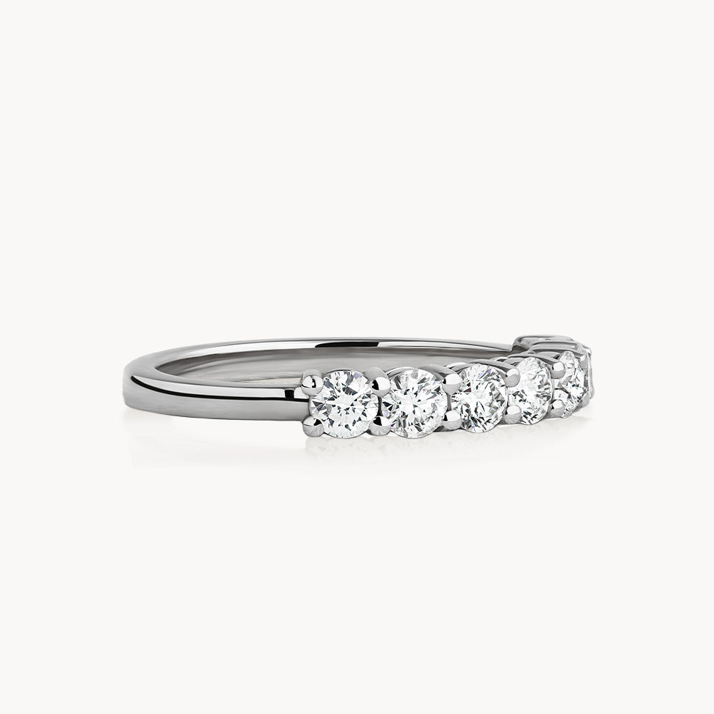 #Métal_Or blanc 18k