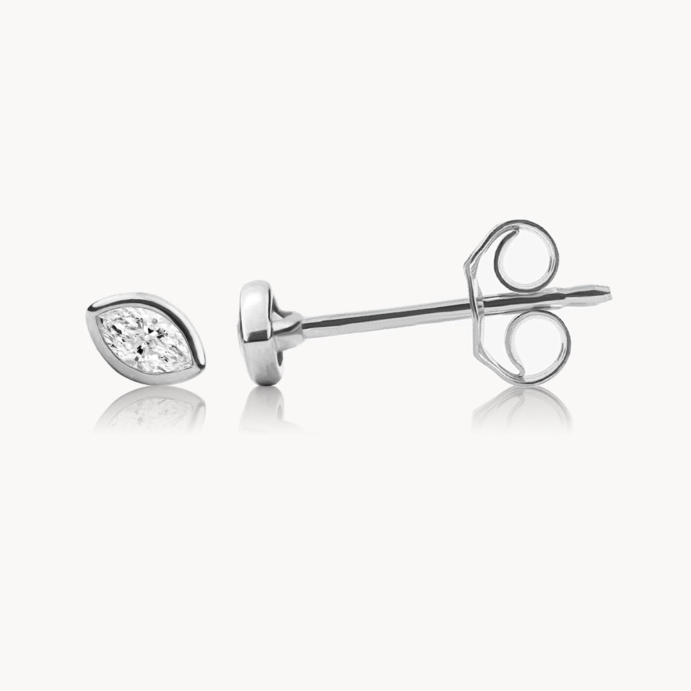 #Métal_Or blanc 18k