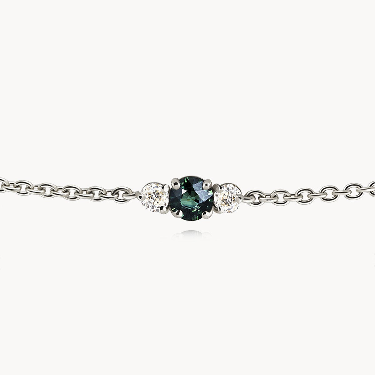 #Métal_Or blanc 18k