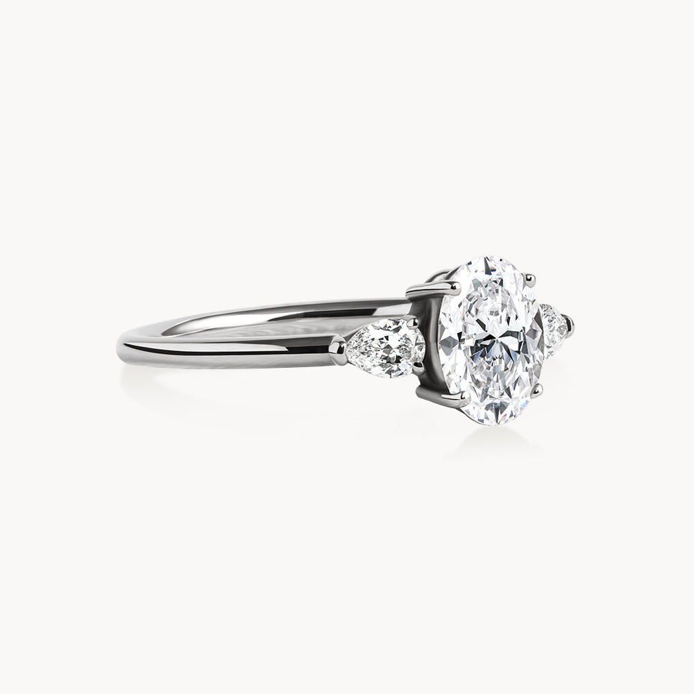 #Métal_Or blanc 18k