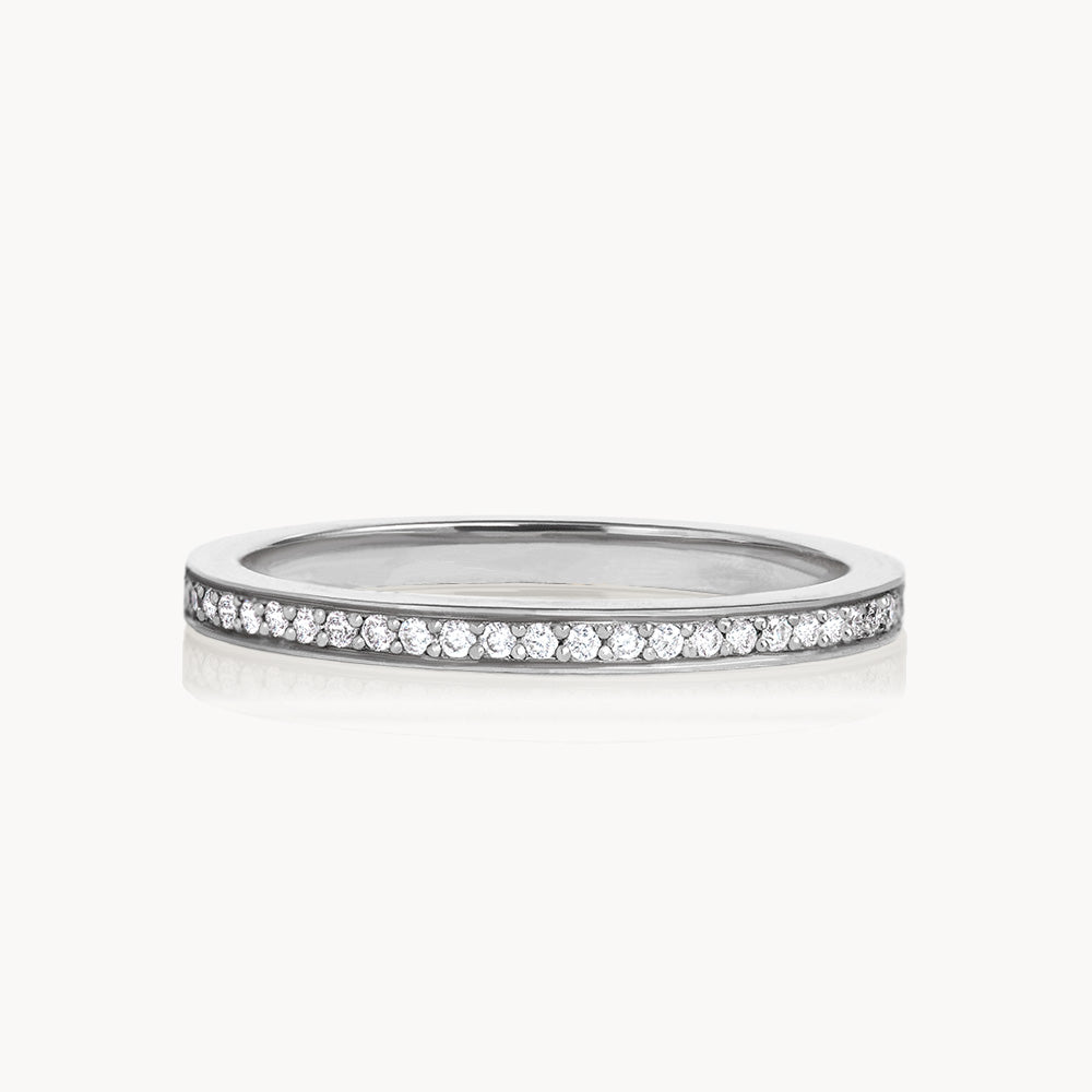 #Métal_Or blanc 18k