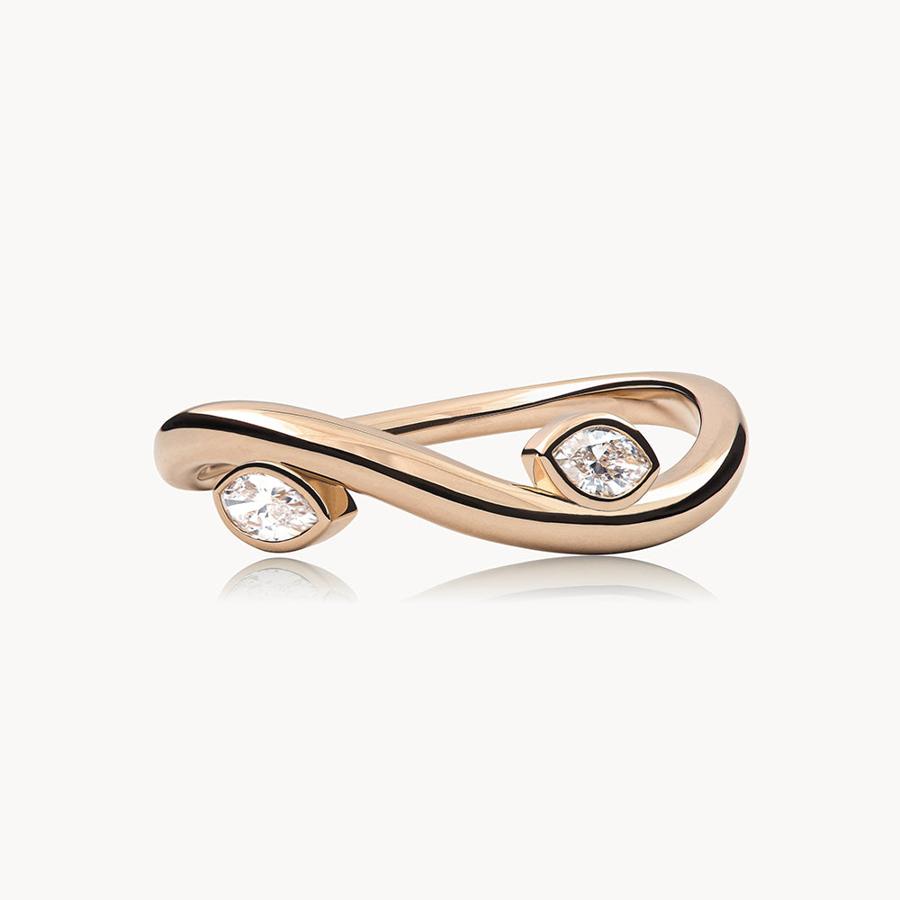 #Métal_Or rose 18k