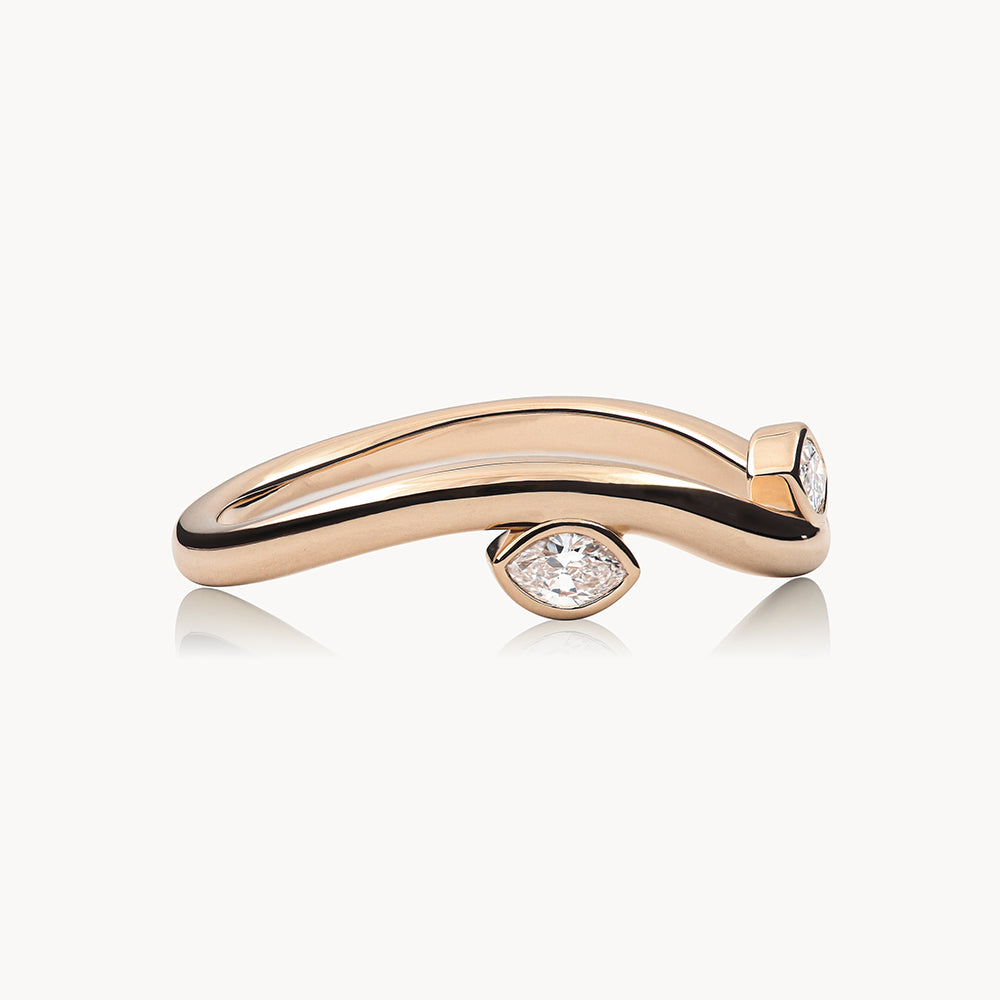 #Métal_Or rose 18k