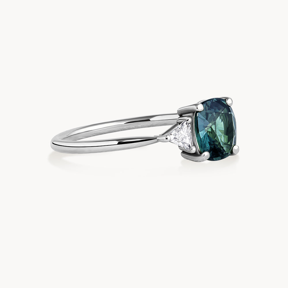 #Métal_Or blanc 18k