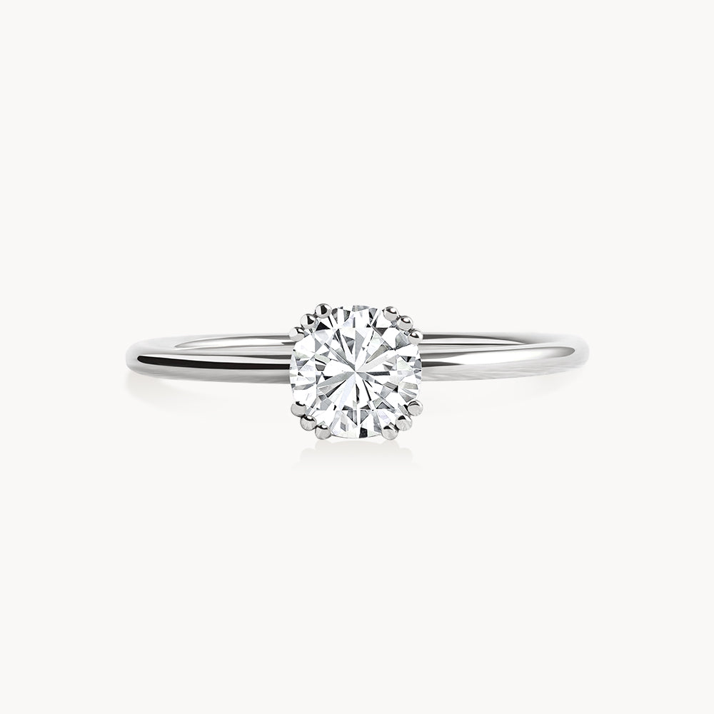 #Métal_Or blanc 18k