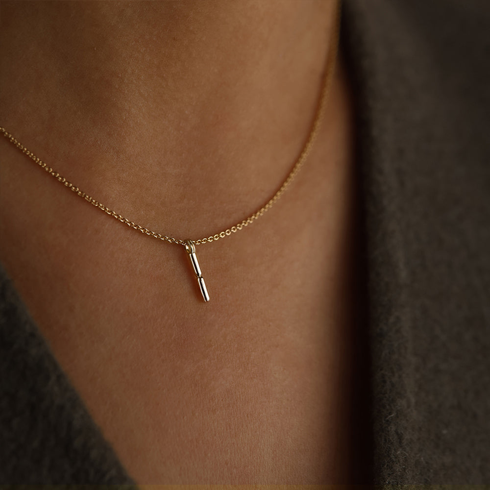 Collar BOLD - Letra I - Deloison Paris