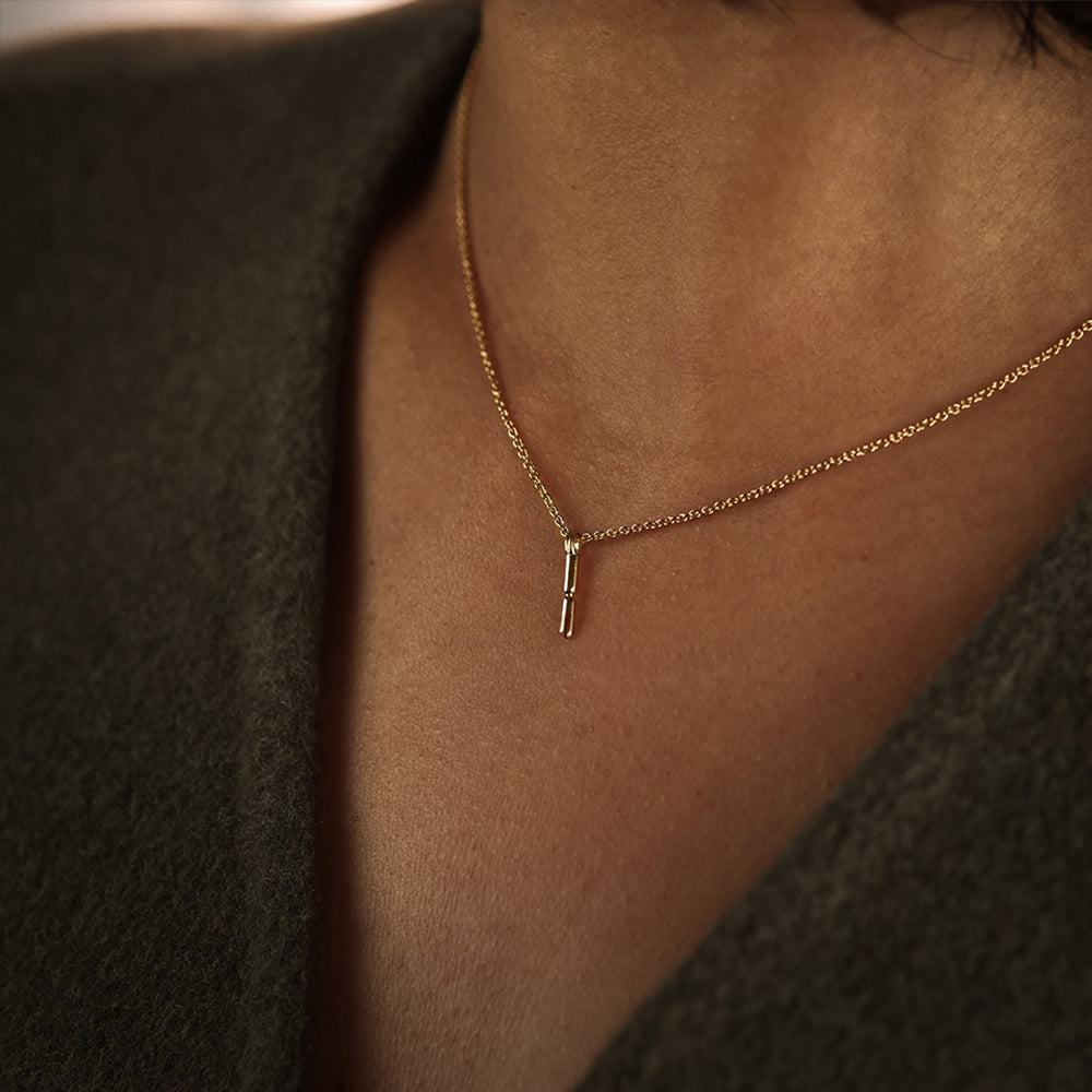 Collar BOLD - Letra I - Deloison Paris