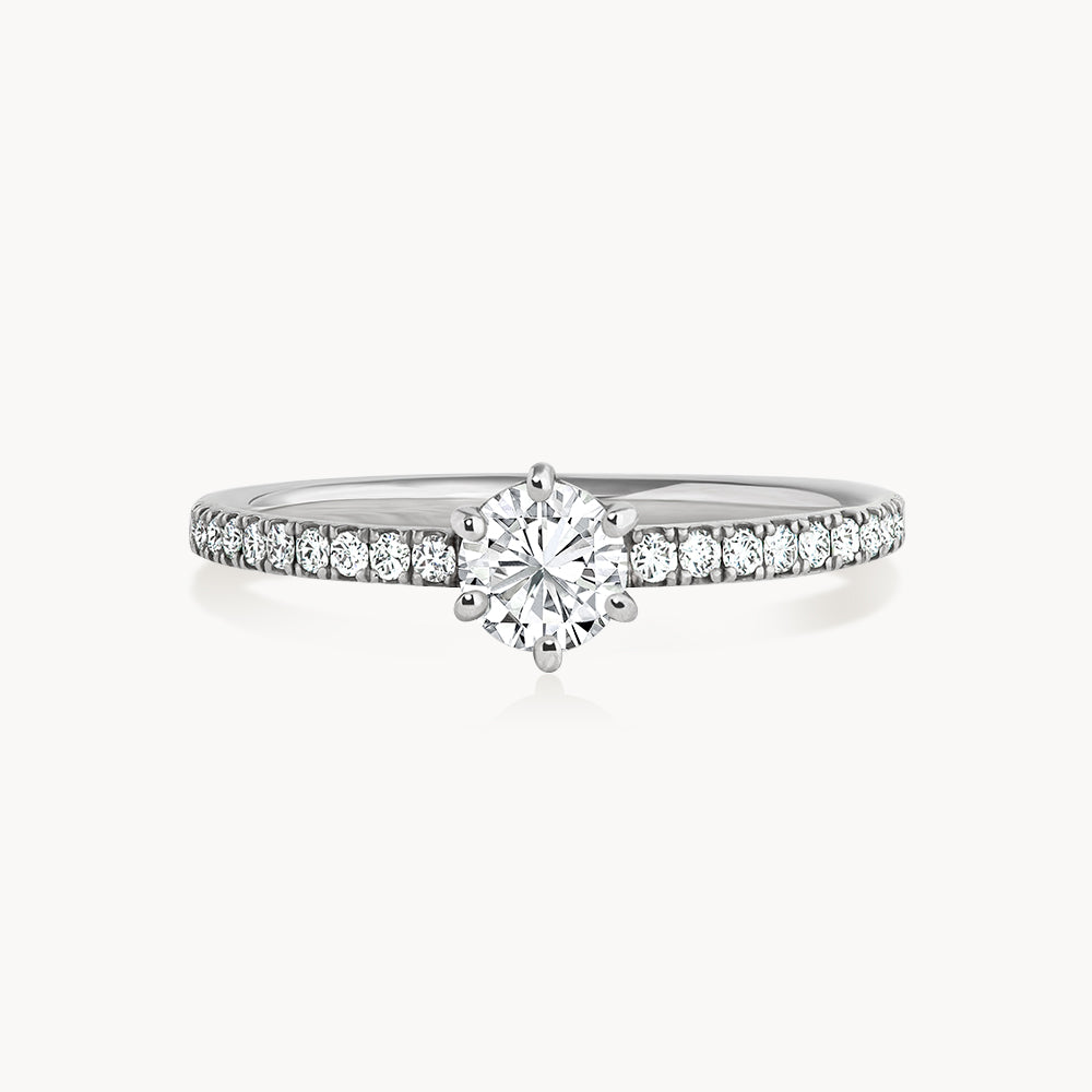 #Métal_Or blanc 18k