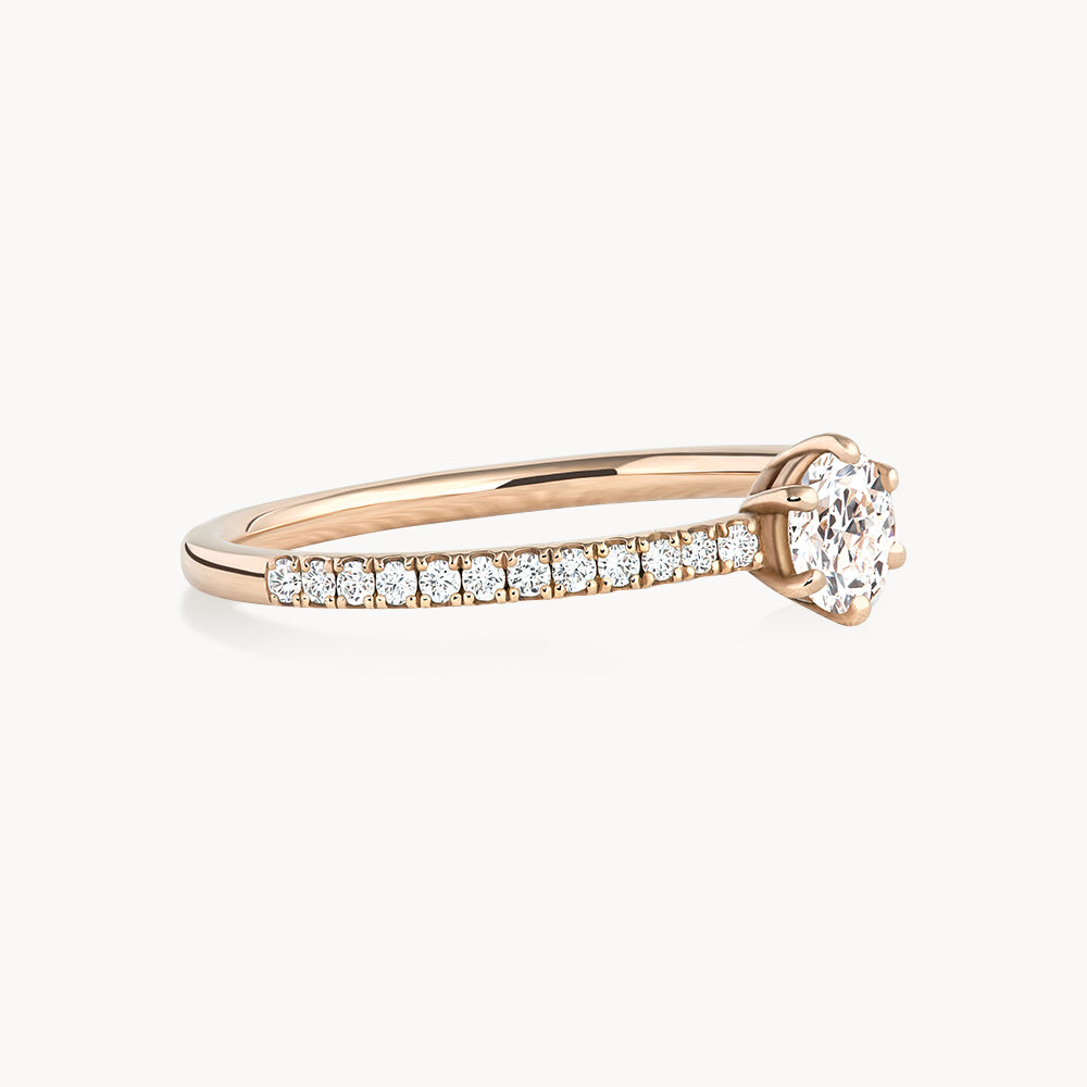 #Métal_Or rose 18k