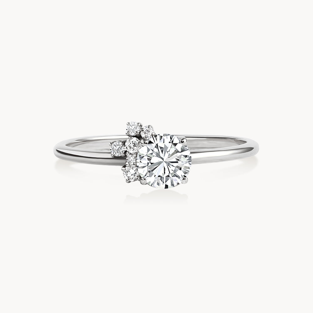 #Métal_Or blanc 18k
