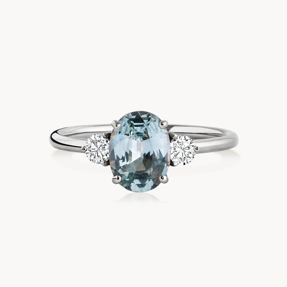 #Métal_Or blanc 18k