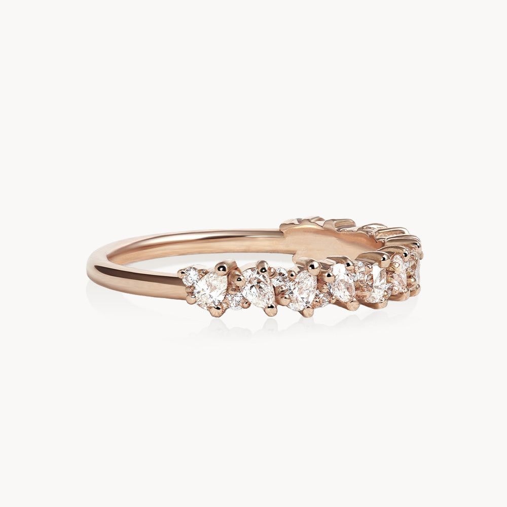 #Métal_Or rose 18k