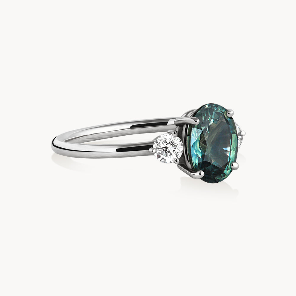 #Métal_Or blanc 18k