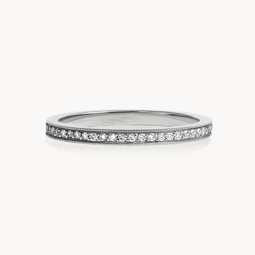 #Métal_Or blanc 18k