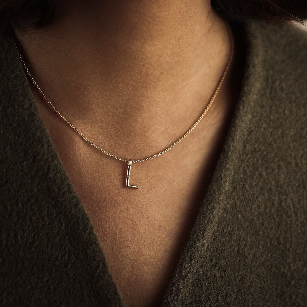 Collar BOLD - Letra L - Deloison Paris