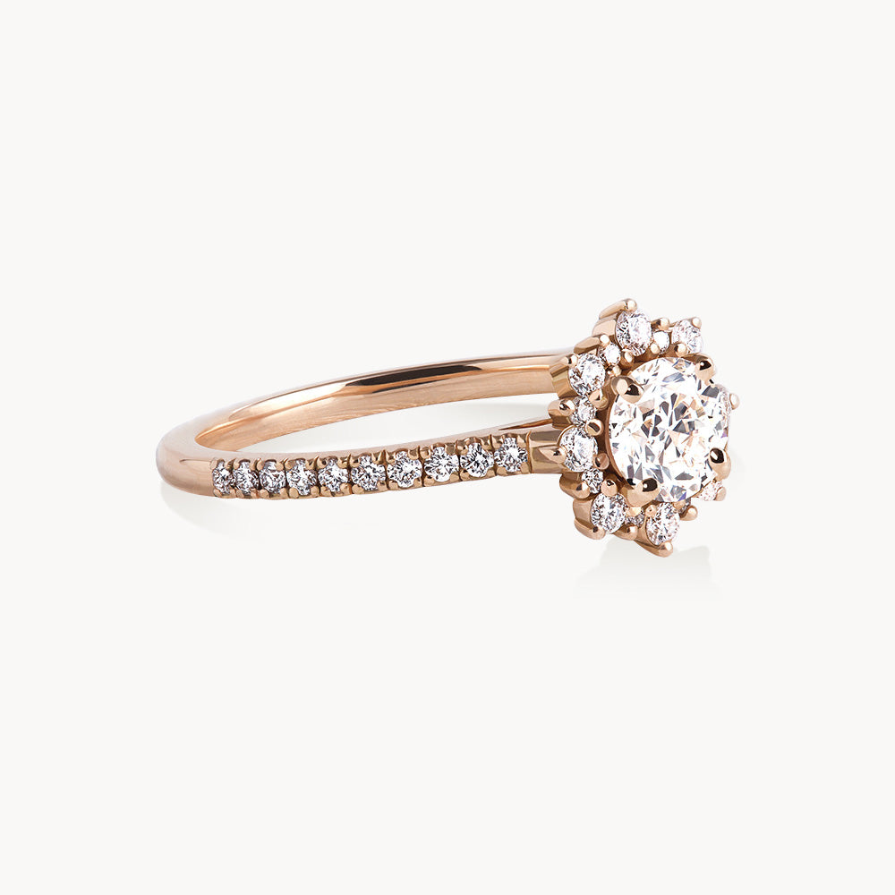 #Métal_Or rose 18k