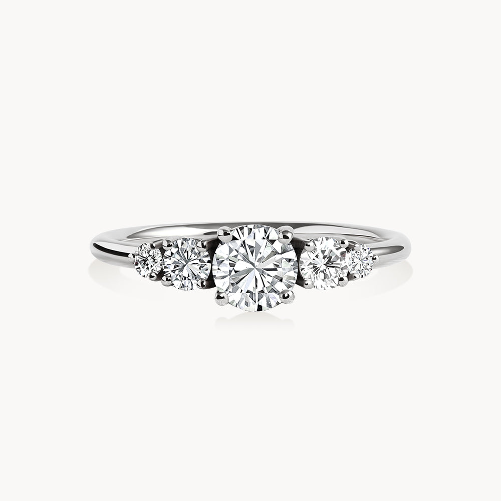 #Métal_Or blanc 18k