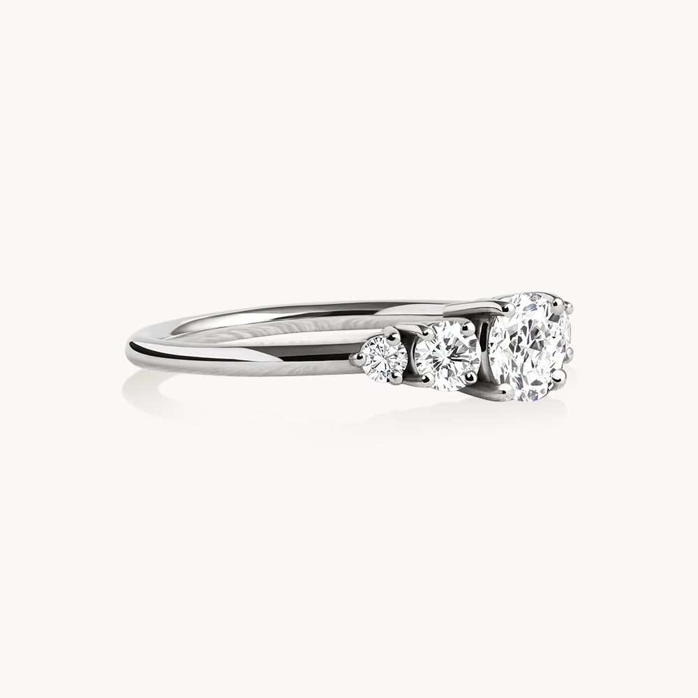 #Métal_Or blanc 18k