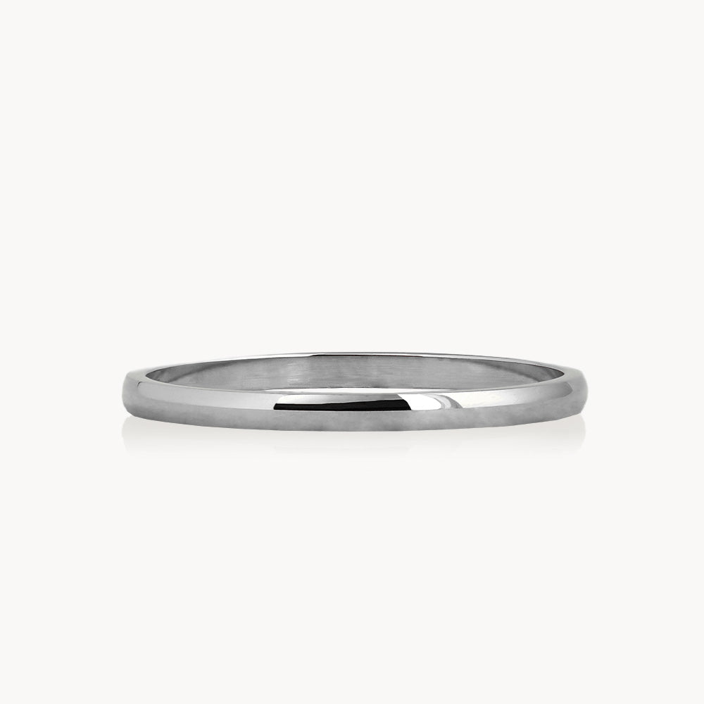 #Métal_Or blanc 18k