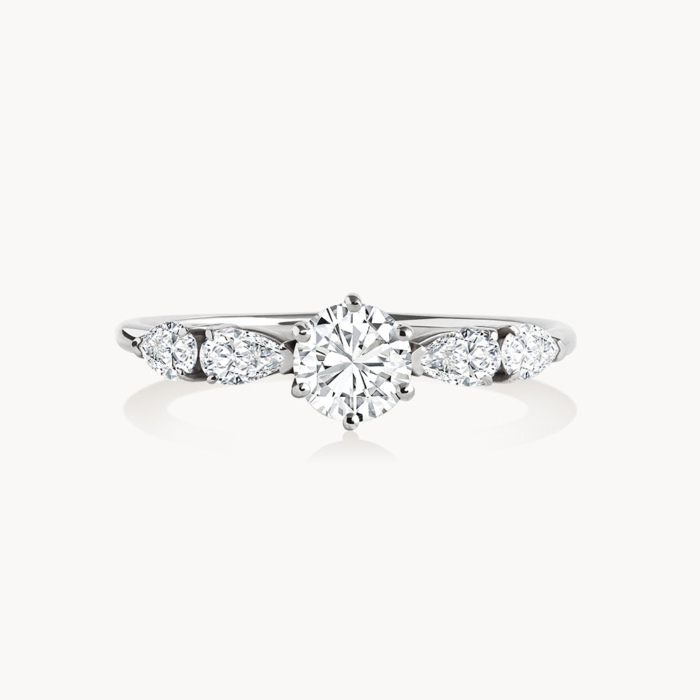 #Métal_Or blanc 18k